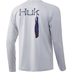 HUK Performance Fishing Pursuit Volley Fish And Flags - Mens