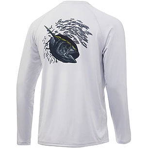 HUK Performance Fishing Pursuit Target Rich Long Sleeve Graphic T-Shirts -  Men's — CampSaver