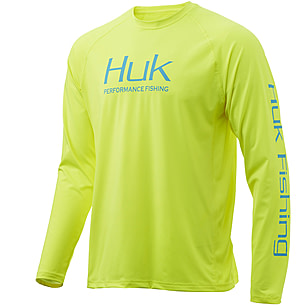 HUK Performance Fishing Pursuit Vented Long Sleeve Tees - Men's — CampSaver