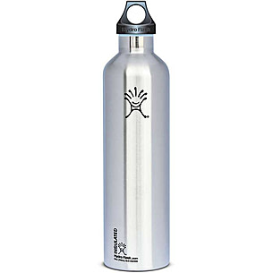 Hydro Flask 24 oz Water Bottle Stainless Steel, Vacuum Insulated with  Standard Mouth - Black