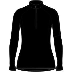 200 ZoneKnit™ Merino Long Sleeve Half Zip Thermal Top - Icebreaker (US)