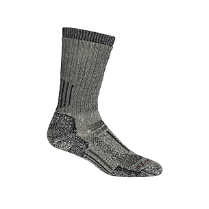 Icebreaker Merino Mountaineer Mid Calf Socks Men - Jet Hthr/Espresso