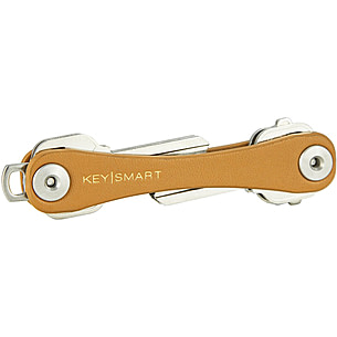 KeySmart Leather Compact Key Holder KS019-TAN-LEA — CampSaver