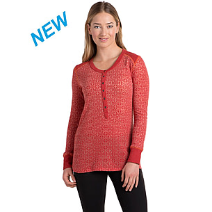 Kuhl Mia Thermal-Women's-Paprika-Small, Women's Lightweight Thermal Tops