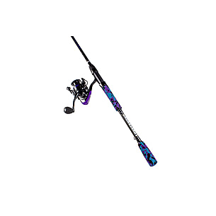  Fishing Rod Purple Fishing Rod Combo Telescopic