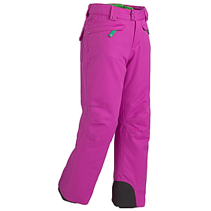 Marmot Girls Skyline Insulated Pants L Flapped Pocket top Mid Rise Waterproof NWOT