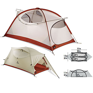 Dwang Touhou Wat MSR Elbow Room 2 Tent - 2 Person, 3 Season — CampSaver