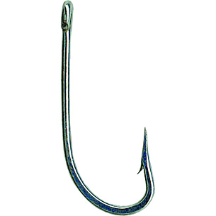Mustad O'Shaughnessy Live Bait Hook, Size 1/0