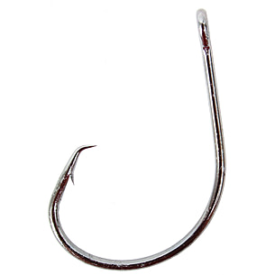 Mustad Ultrapoint Demon Tuna Perfect Circle Hook, Needle Point, Wide Gap,  Light Wire, Ringed Eye