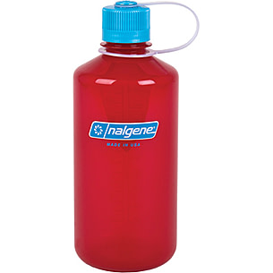 Nalgene Narrow Mouth Water Bottle with Round Loop Top, 16 oz