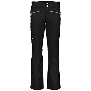 Obermeyer Printed Clio Softshell Pant Gray Black Women on sale 8 Skiing Snow Pants