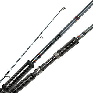 Okuma SST A Series Heavy Spinning Rod with Carbon Grip, 15 - 40 lbs, 1/2 -  3oz, 2 Piece — CampSaver