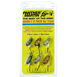 Panther Martin Best Of The West Spinner Kit BW6 — CampSaver