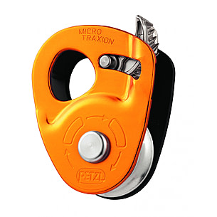 Petzl Micro Traxion Pulley Rope Grab P53 with Free S&H — CampSaver