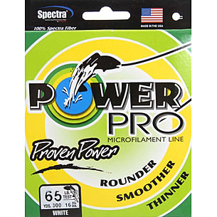 Buy Power Pro Super 8 Slick Braided Fishing Line, 65-Pound/300