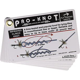 Pro-Knot Fly Fishing Knot Tying Cards PKFF202 — CampSaver
