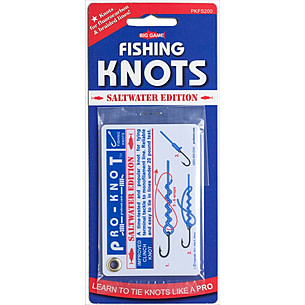 Pro-Knot Saltwater Fishing Knot Cards PKFS200 — CampSaver