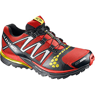 Salomon XR Crossmax Neutral CS Trail Shoes - Men's -11.5 US-Bright Red/Black/Canary Yellow | Men's Trail Shoes | CampSaver.com