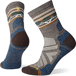 Smartwool Hike Light Cushion Zig Zag Valley Mid Crew Socks