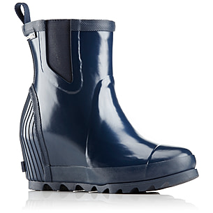 Sorel Joan™ Rain Wedge Navy Gloss hot Boots