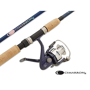 South Bend Cimarron II 6' Medium Spinning Fishing Rod and Reel