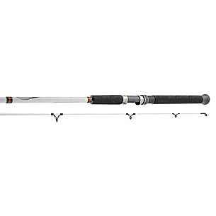 South Bend Competitor 2 Piece, Big Water White Spinning Rod