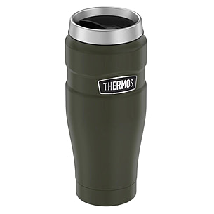 Stainless King Vacuum Insulated Stainless Steel Travel Tumbler - 16oz - Matte Army Green - Thermos SK1005AG4