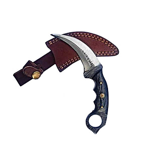 Carbon Steel Titan Raptor - Double Edge Karambit/ High carbon steel/ T –  Titan International K.