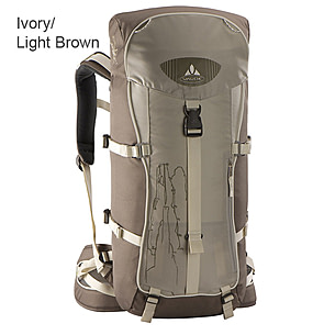 CampSaver Ivory/Light — Brown 30 Crystal - Rock Vaude