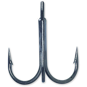 VMC Inline Treble Hook with Cone Cut Point, Forged Round Bend