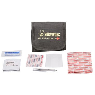 12 Survivors Mini Medic 60 PC First Aid Kit Ts42003b for sale online