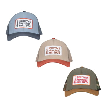 marmot retro trucker cap