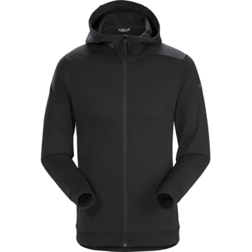 Black Fleece Hooded Jacket 2024