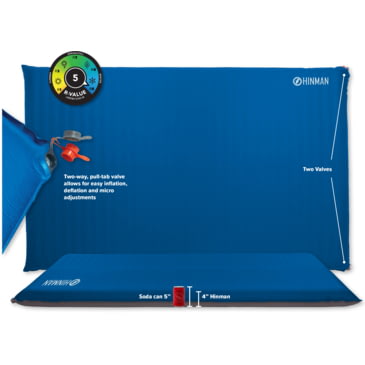 double wide sleeping pad