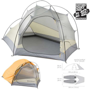 black diamond mirage tent