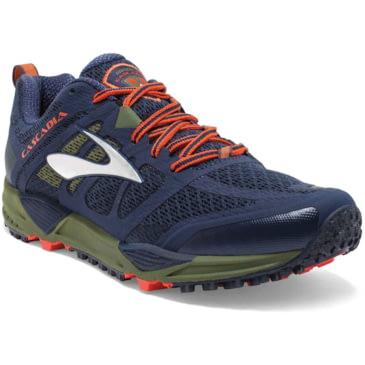 brooks cascadia mens red