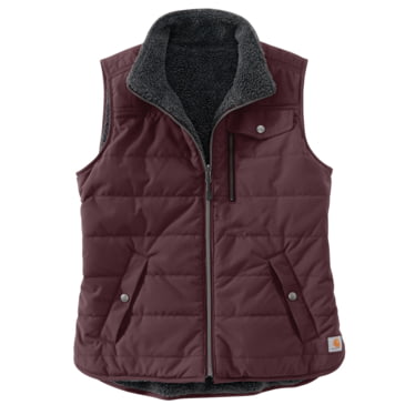 women's carhartt vest with hood