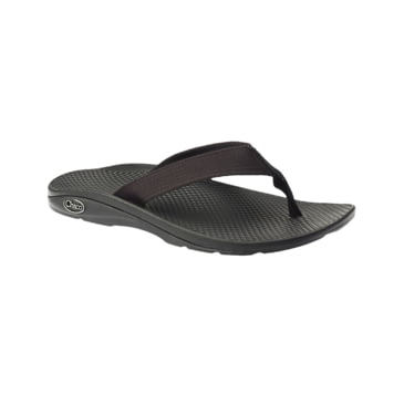 black chaco flip flops