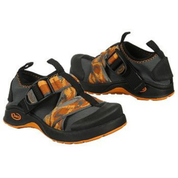 Chaco Chaco Kids Vitim EcoTread Orange Black Water Shoes Sandals Unisex Size 2 