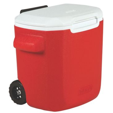 coleman cooler with wheels and handle
