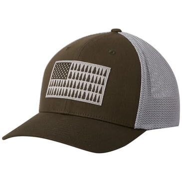 columbia unisex adult mesh tree flag ball cap