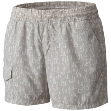 Columbia Womens Extended Silver Ridge Printed Pull on Short 