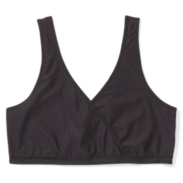 women's black bralette