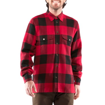 fjallraven canada shirt red