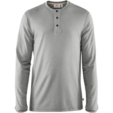 Fjallraven Greenland Re-Cotton Buttoned T-Shirt Dark Navy 