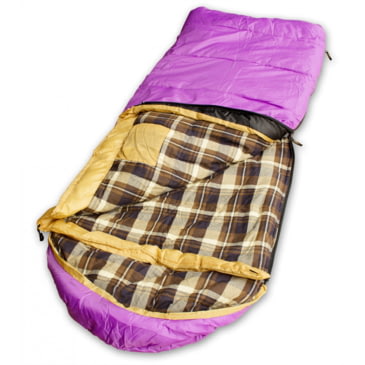 NEW Grizzly Kid Sleeping For Camping Comfortable Bag With Carry Cover 