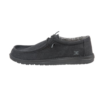 mens hey dude wally canvas casual shoe