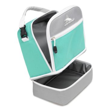 high sierra stacked compartment lunch bag