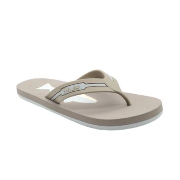 Pick Size 50% Off HUK CARUSO Cushioned Flip Flop Fishing Sandal Charcoal 