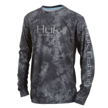Huk Men's Stone Shore Pursuit Long Sleeve Fishing Shirt,, 54% OFF